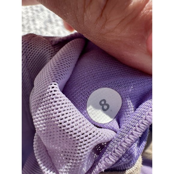 Lululemon Tank Top 8 Purple Cross Back Scoop Neck Activewear Yoga Active Womens - Picture 7 of 7